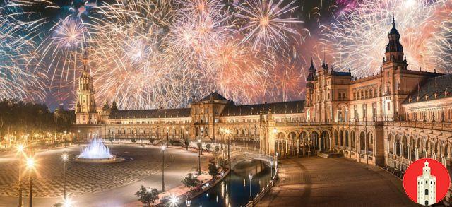 New Year 2022 in Seville